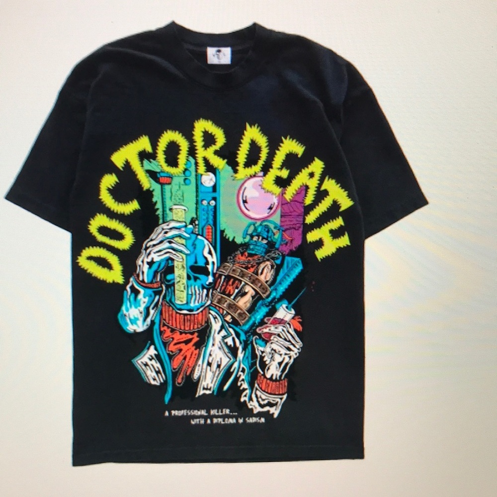 Warren lotus doctor death t-shirt XL